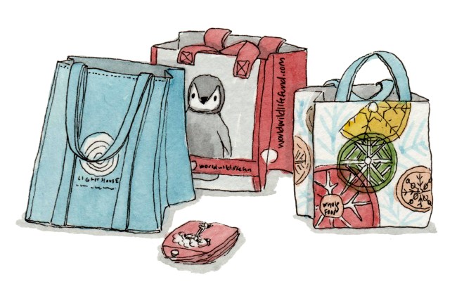 reusable grocery bags