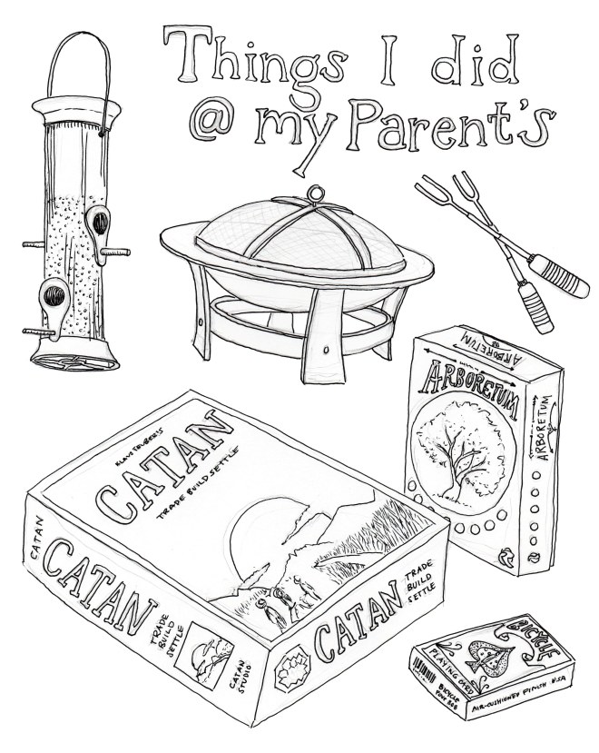 things i did at my parents